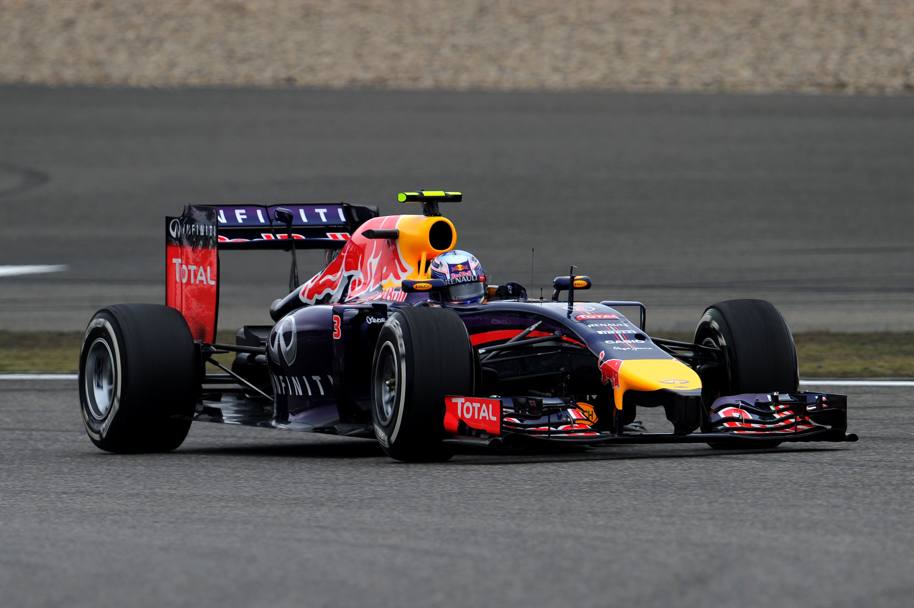 Daniel Ricciardo, 4 davanti a Vettel. Afp